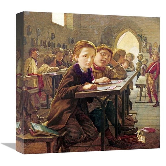 Global Gallery  16 in. in the Classroom Art Print - J Harris
