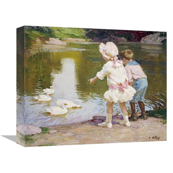 Global Gallery 16 in. in the Park Art Print - Edward Henry Potthast