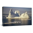 thumbnail image 1 of Global Gallery  16 x 24 in. Castellated Iceberg - Edward VIii Bay - Kemp Coast - East Antarctica Art Print - Tui De Roy, 1 of 1