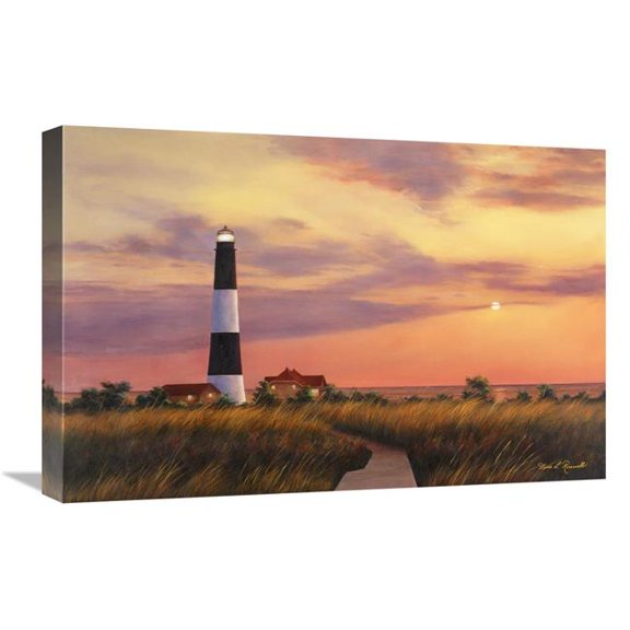 Global Gallery 16 x 24 in. Fire Island Lighthouse Art Print - Diane Romanello