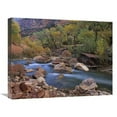 thumbnail image 1 of Global Gallery  18 x 24 in. Virgin River Flowing Through Canyon in Autumn - Zion National Park - Utah Art Print - Tim Fitzharris, 1 of 1