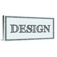 thumbnail image 1 of Global Gallery GCS-453837-1836-142 18 x 36 in. Sketched Words - Design Art Print - BG.Studio, 1 of 1