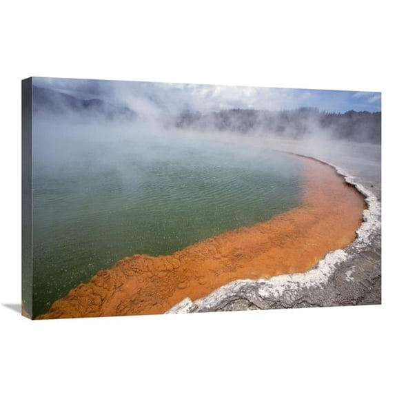 Global Gallery 20 x 30 in. Champagne Pool - A Volcanic Lake - Waiotapu - Rotorua - New Zealand Art Print - Tui De Roy