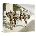 thumbnail image 1 of Global Gallery  22 in. A Rural Guard - Mexico Art Print - Frederic Remington, 1 of 1
