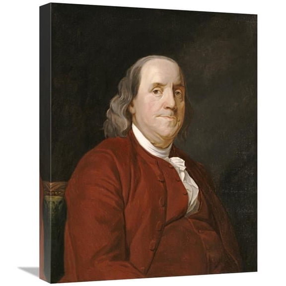 Global Gallery 22 in. Benjamin Franklin Art Print - Joseph Wright