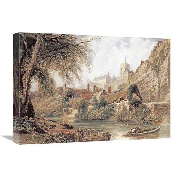 Global Gallery 22 in. Knaresborough Art Print - Peter De Wint