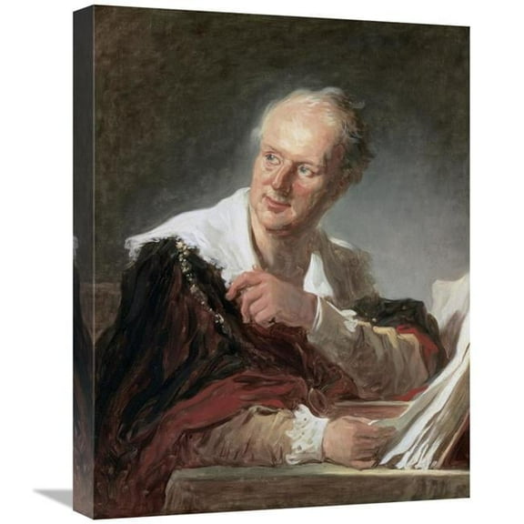 Global Gallery  22 in. Portrait of Diderot Art Print