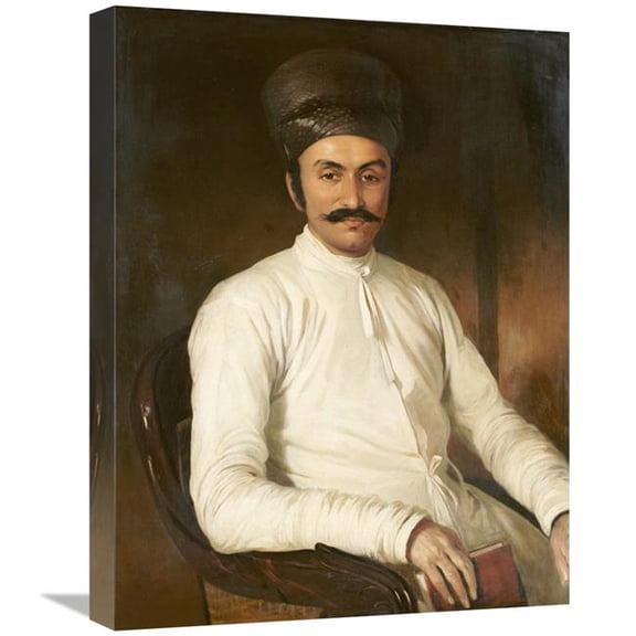 Global Gallery 22 in. Portrait of Framji Nasserwanji Patel Art Print - Benjamin Hudson