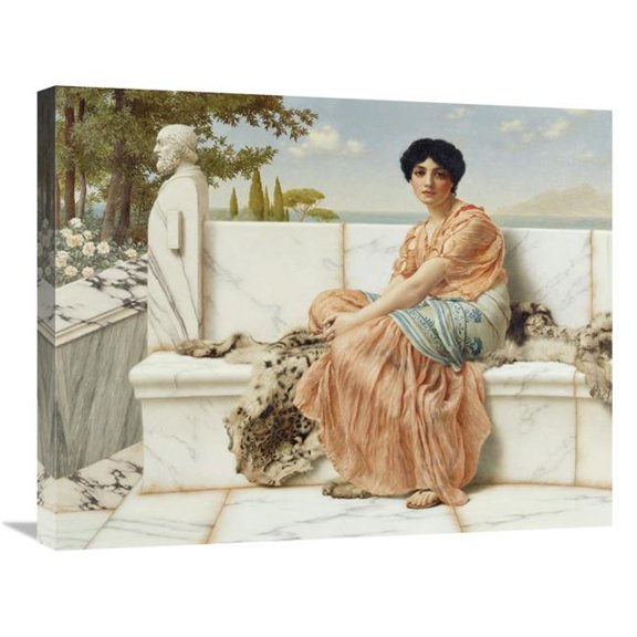 Global Gallery 22 x 28 in. Reverie Art Print - John William Godward