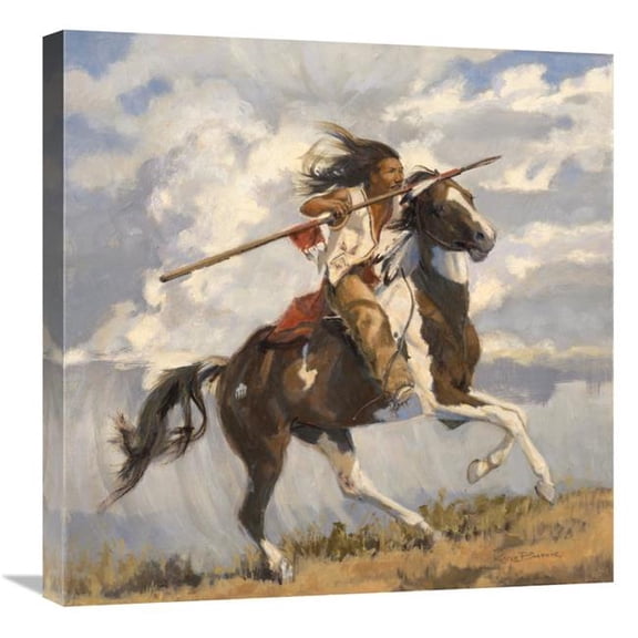 Global Gallery 24 x 24 in. Storm Cloud Art Print - Karen Bonnie