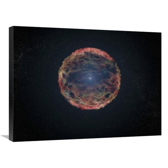 Global Gallery 24 x 32 in. Artists Impression of Supernova 1993J Art Print - NASA