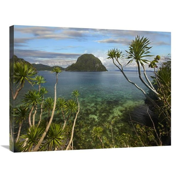 Global Gallery 24 x 32 in. Cadlao Island Near El Nido - Palawan - Philippines Art Print - Tim Fitzharris