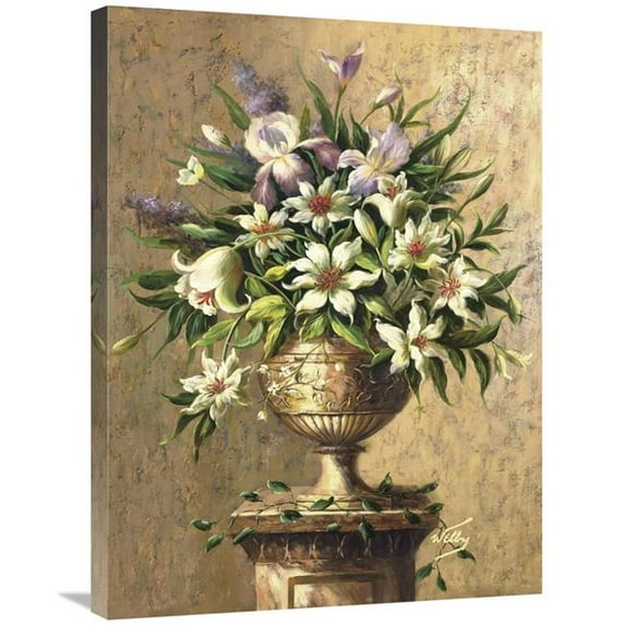 Global Gallery 24 x 32 in. Floral Expressions II Art Print - Welby