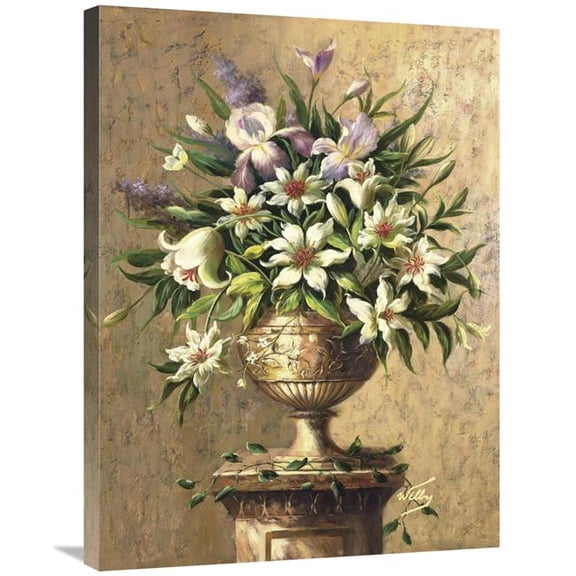 Global Gallery 24 x 32 in. Floral Expressions II Art Print - Welby