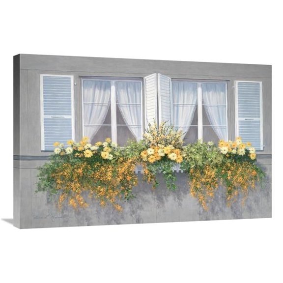 Global Gallery 24 x 36 in. Spring Window Art Print - Diane Romanello