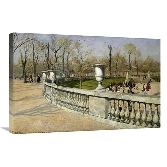 Global Gallery 30 in. Jardin Du Luxembourg Art Print - Frits Thaulow