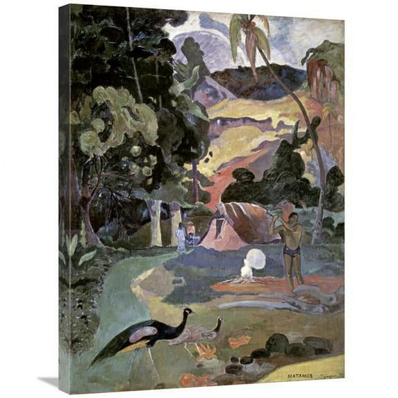 Global Gallery 30 in. Matamoe Art Print - Paul Gauguin
