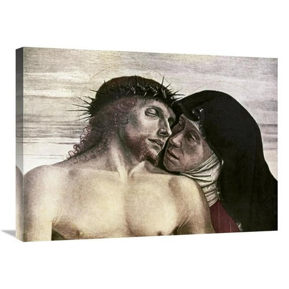 Global Gallery 30 in. Pieta Art Print - Giovanni Bellini
