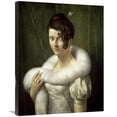 thumbnail image 1 of Global Gallery  30 in. Portrait of a Young Lady - Portrait De Jeune Femme Art Print - Francois Pascal Simon Gerard, 1 of 1