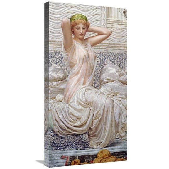 Global Gallery 30 in. Silver Art Print - Albert Joseph Moore