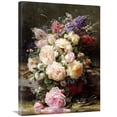 thumbnail image 1 of Global Gallery  30 in. Still Life with Roses Art Print - Jean-Baptiste Robie, 1 of 1