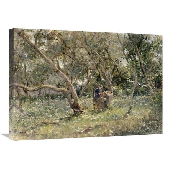 Global Gallery 30 in. in the Orchard Art Print - Roberto Fontana