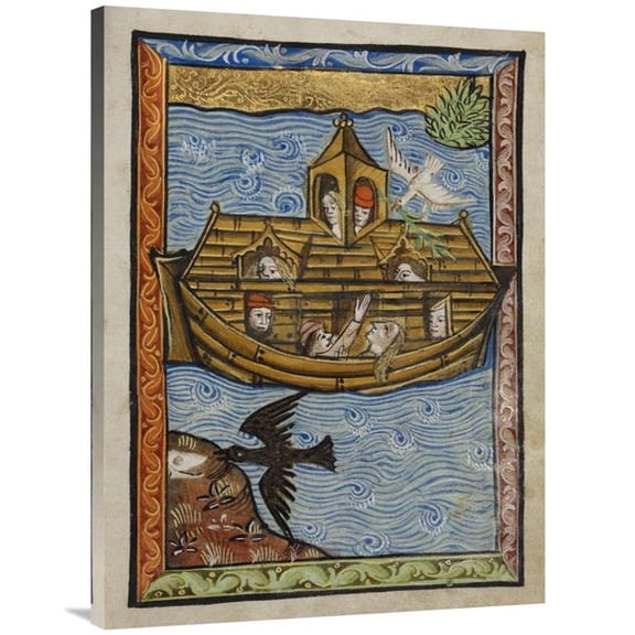 Global Gallery 30 x 40 in. Noahs Ark Art Print - Unknown Illuminator