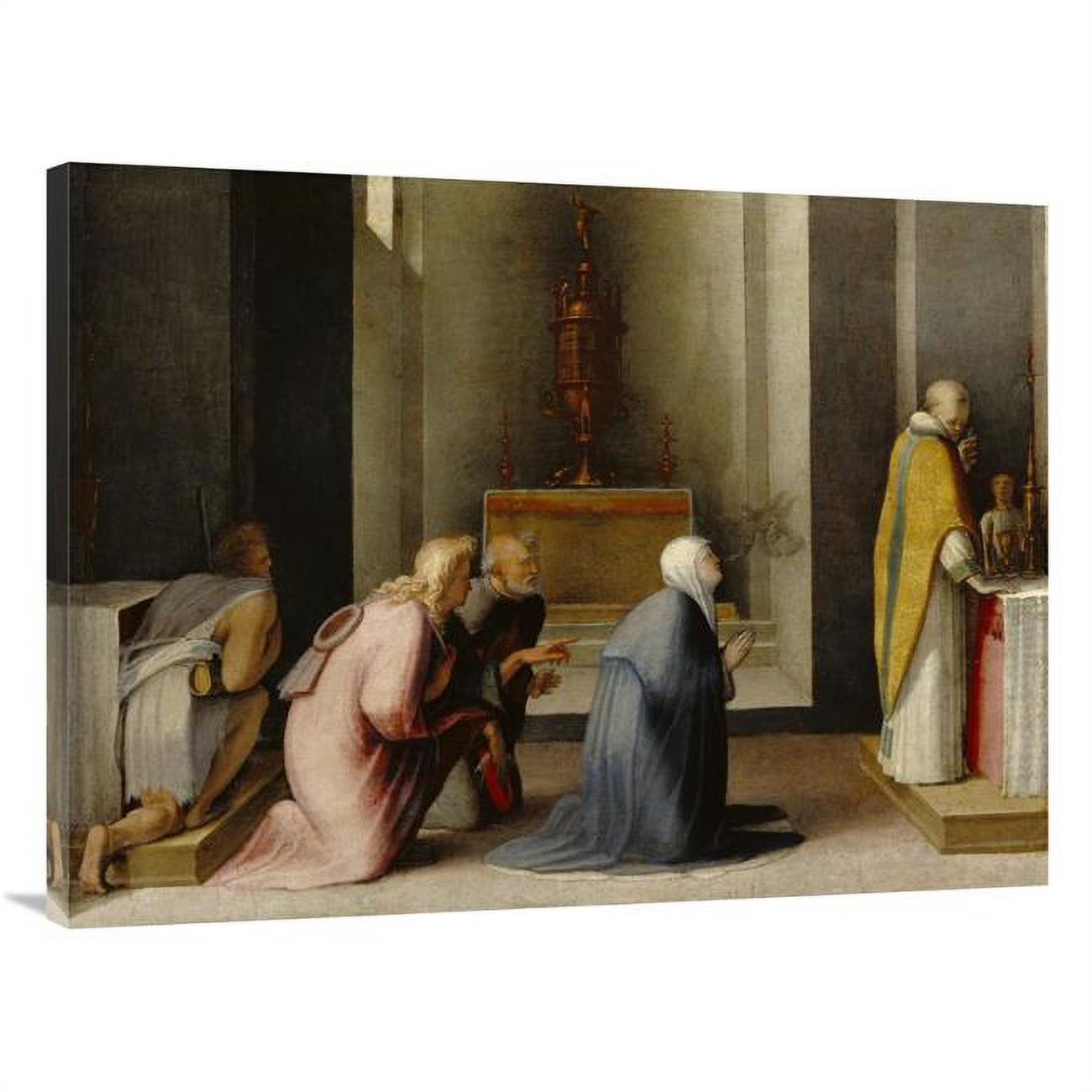 Global Gallery The Miraculous Communion of Saint Catherine of Siena Art ...