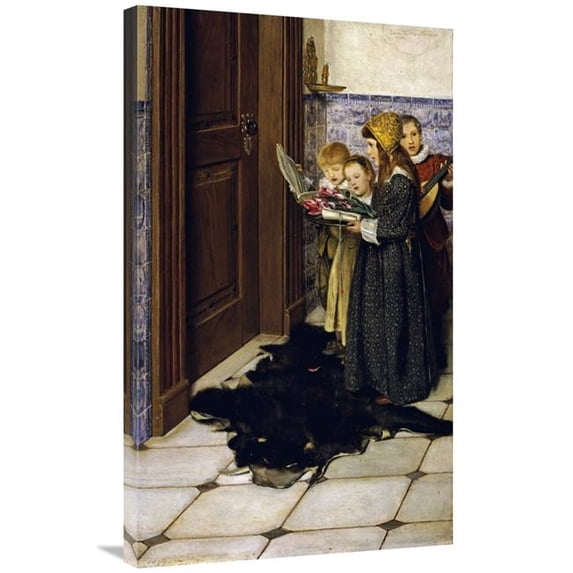 Global Gallery 36 in. A Carol Art Print - Lady Laura Alma-Tadema