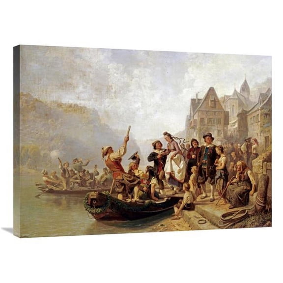 Global Gallery 36 in. After the Wedding Art Print - Albert Kindler