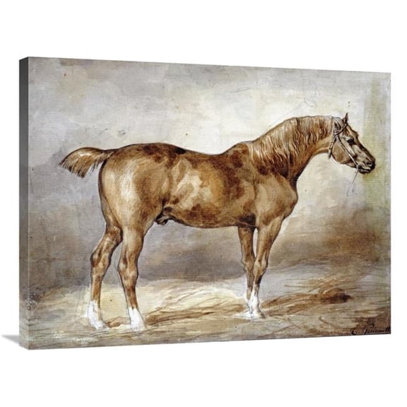 Global Gallery 36 in. Cheval a LEcurie Art Print