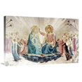 thumbnail image 1 of Global Gallery  36 in. Coronation of the Virgin - Detail Art Print - Fra Angelico, 1 of 1