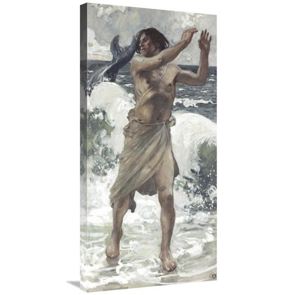 Global Gallery 36 in. Jonah Art Print - James Tissot