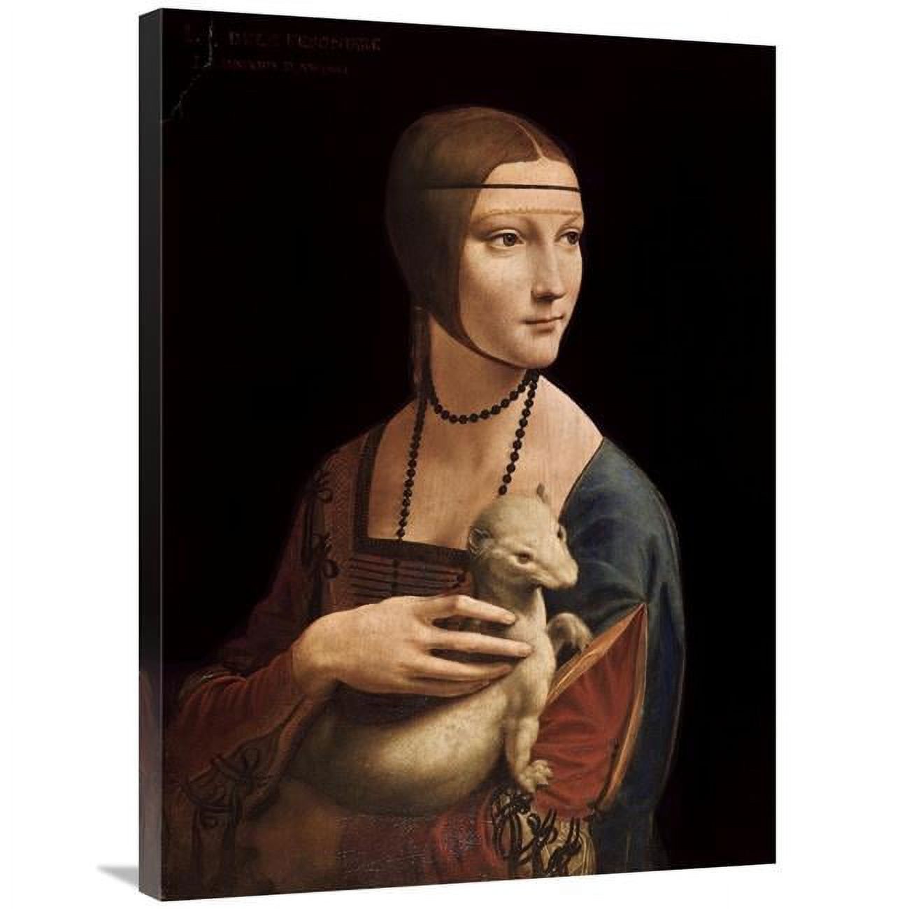 Global Gallery Portrait Of Cecilia Gallerani Lady With An Ermine Art Global Gallery Portrait Of Cecilia Gallerani Lady With An Ermine Art
