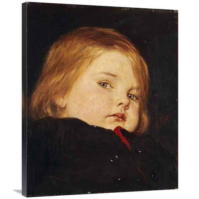 Global Gallery 36 in. Portrait of a Child Art Print - Nicolas Gysis ...