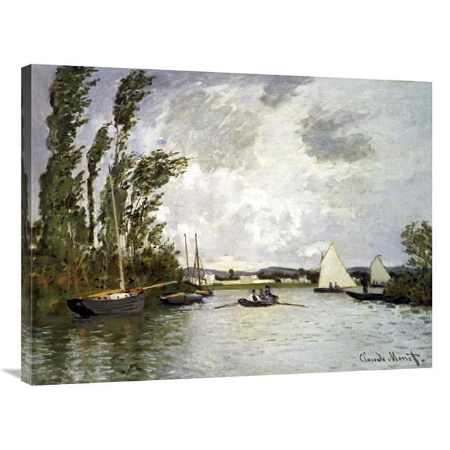 Global Gallery 36 in. The Small Branch of the Seine at Argenteuil Art ...