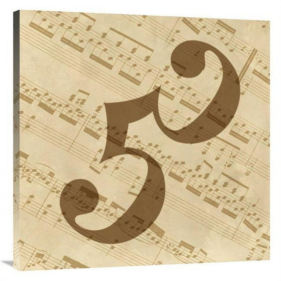 Global Gallery  36 x 36 in. Music - Alto Clef Art Print - BG.Studio