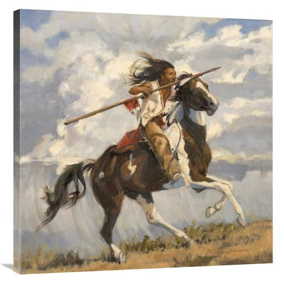 Global Gallery 36 x 36 in. Storm Cloud Art Print - Karen Bonnie