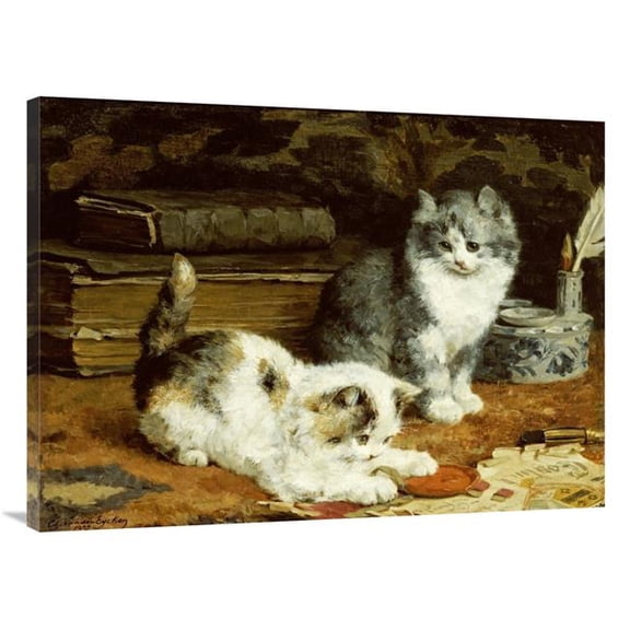 Global Gallery 40 in. Signed & Sealed Art Print - Charles Van Den Eycken