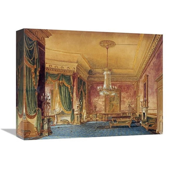 Global Gallery A Regency Interior Art Print - Robert Hughes