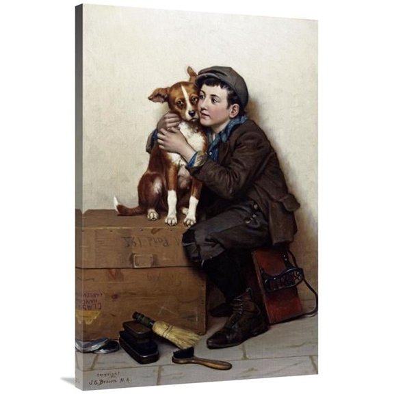 Global Gallery Against His Will Art Print - John George Brown