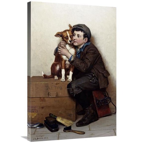 Global Gallery Against His Will Art Print - John George Brown