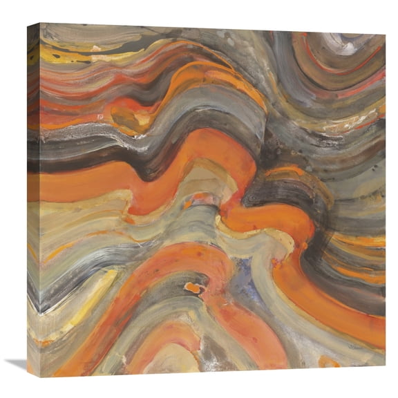 Global Gallery Albena Hristova 'Floating Lava' Canvas Wall Art