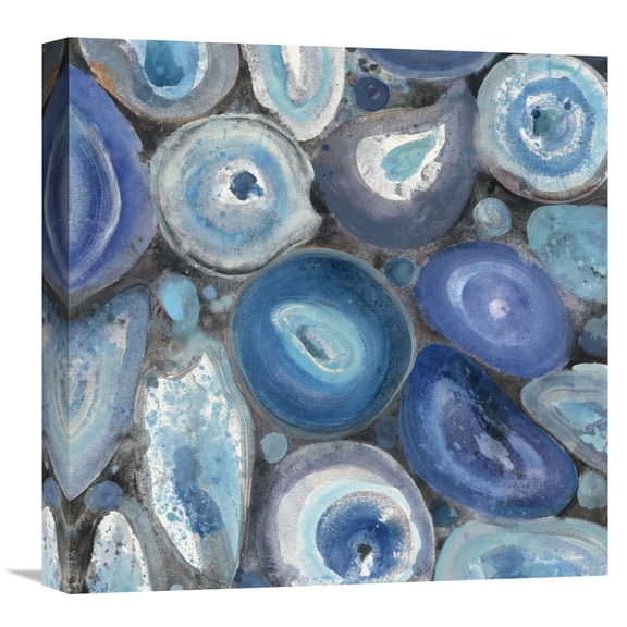 Global Gallery Albena Hristova 'Stone Circles II Crop' Canvas Wall Art