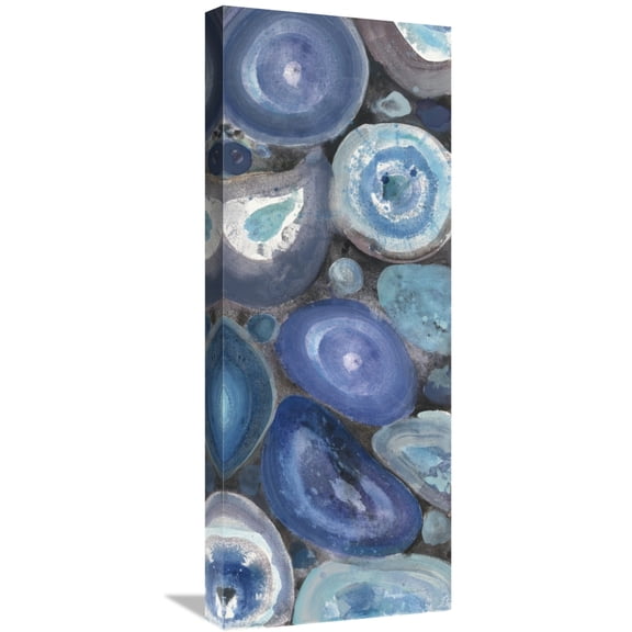 Global Gallery Albena Hristova 'Stone Circles Panel I' Canvas Wall Art