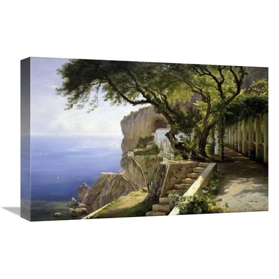 Global Gallery Amalfi Art Print - Carl Frederic Aagaard