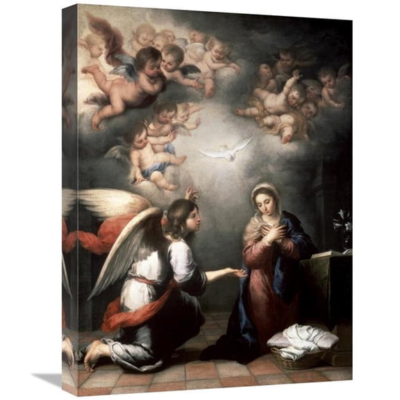 Global Gallery Annunciation Art Print - Bartolome Esteban Murillo - 22in.