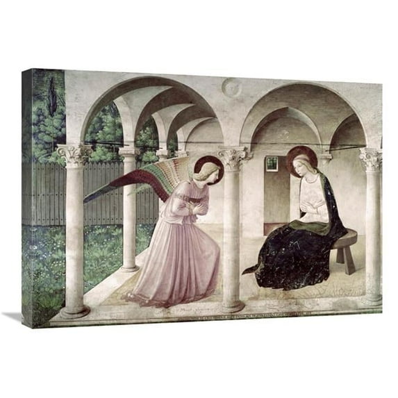 Global Gallery Annunciation Art Print - Fra Angelico - 30in.