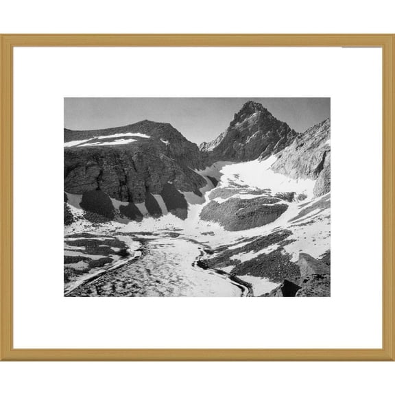 Global Gallery Ansel Adams 'Junction Peak, Kings River Canyon, proposed as a national park, Califor