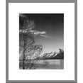 thumbnail image 1 of Global Gallery Ansel Adams 'View of mountains with tree in foreground, Grand Teton National Park, Wyoming, 1941' Framed Wall Art, 1 of 4